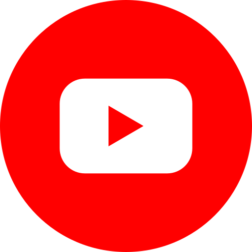 Et ikon af youtube, hvor du kan besøge vores youtube profil